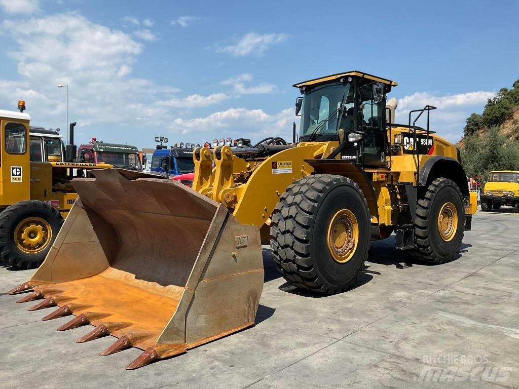 CAT 980M Pás carregadoras de rodas