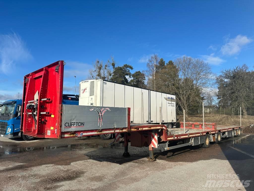 HRD Jumbotrailer Semi Reboques estrado/caixa aberta