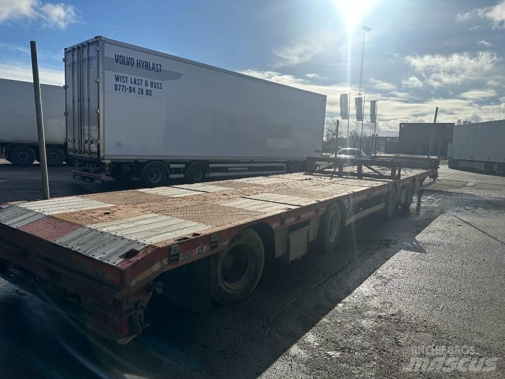 HRD Jumbotrailer Semi Reboques estrado/caixa aberta