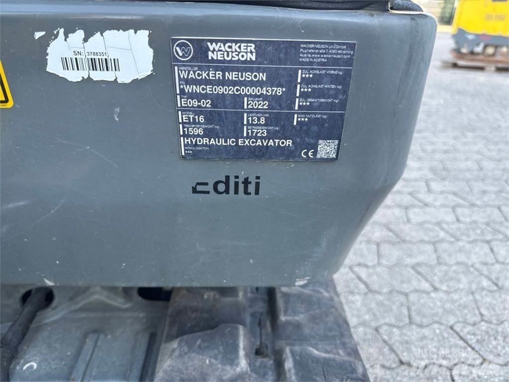 Wacker Neuson ET16 Escavadoras de rastos