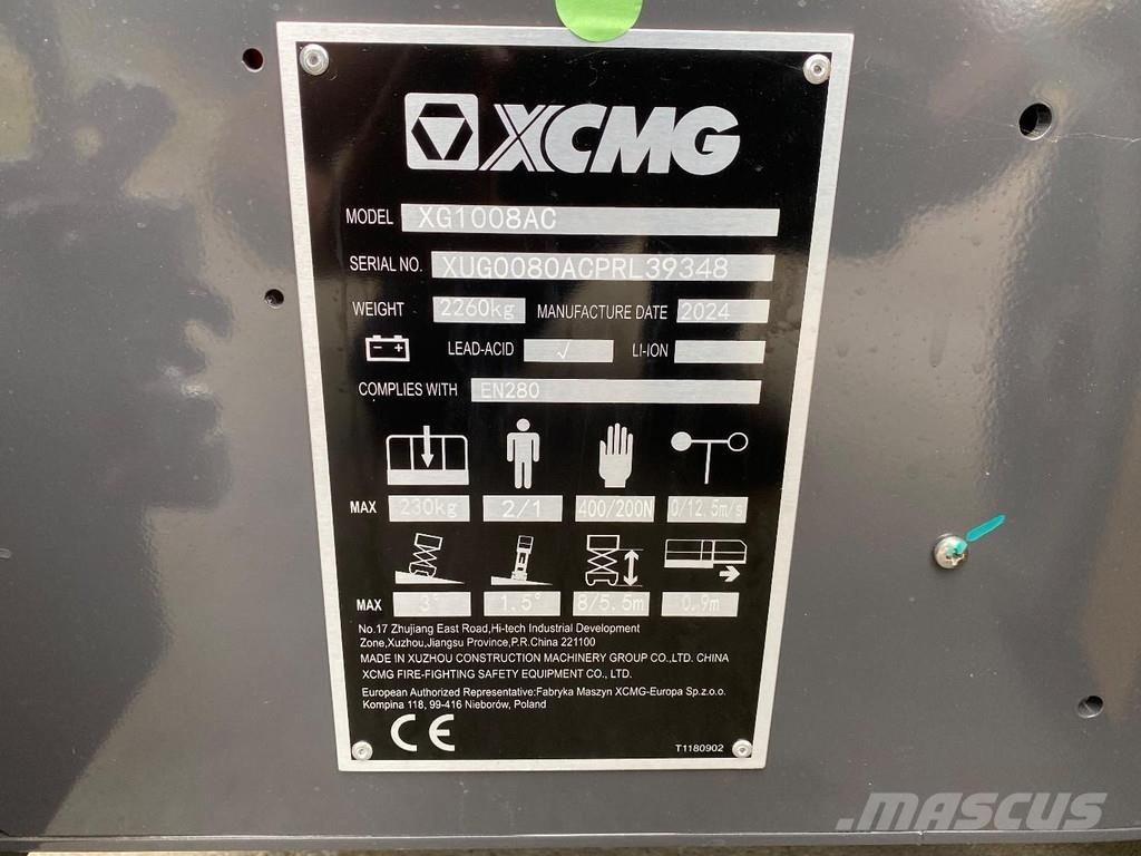 XCMG XG1008AC Outros elevadores e plataformas