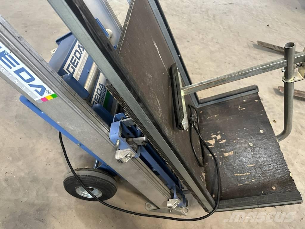 Geda Comfort 250 Guinchos, elevadores e elevações de materiais
