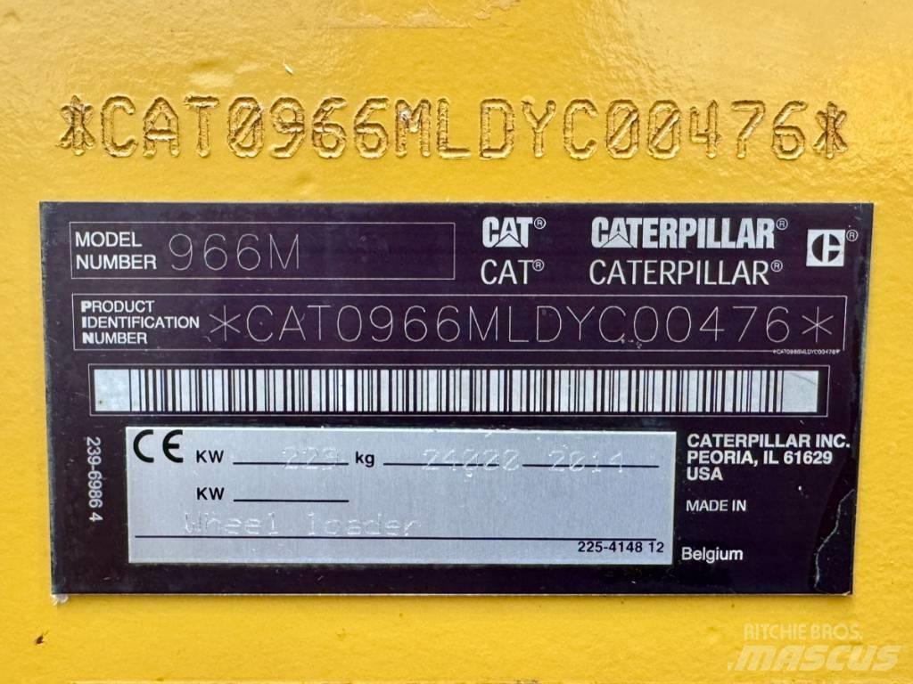 CAT 966 M Pás carregadoras de rodas