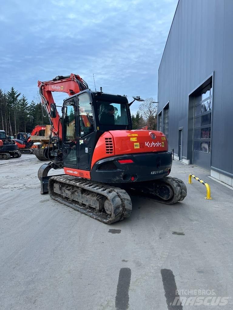 Kubota KX 080-4 Mini Escavadoras <7t