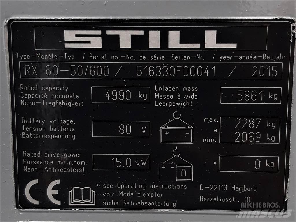 Still RX60 50 600 Empilhadores eléctricos