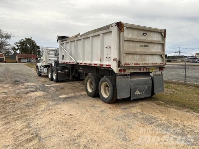  Warren Dump Trailer Reboques basculantes