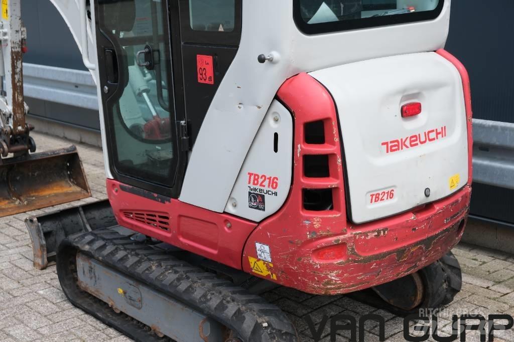 Takeuchi TB216 | 2018 Mini Escavadoras <7t