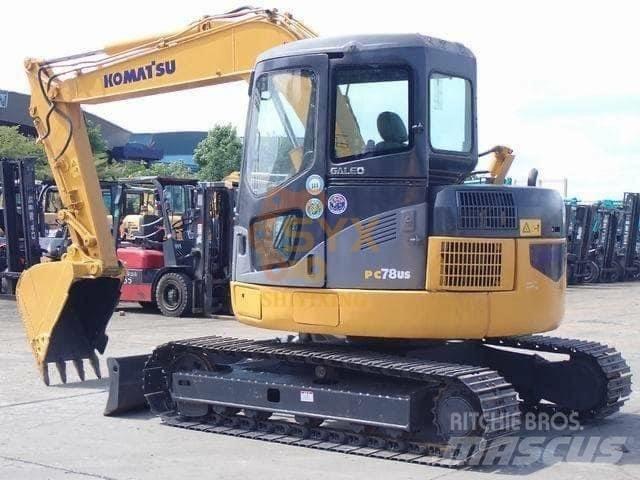Komatsu PC 78 US Escavadoras Midi 7t - 12t