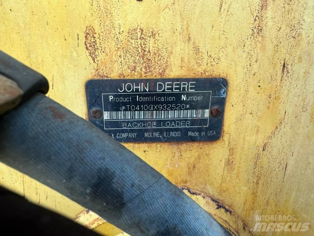 DEERE 410G Retroescavadoras