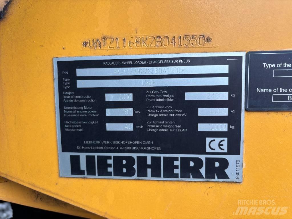 Liebherr L 566 Pás carregadoras de rodas