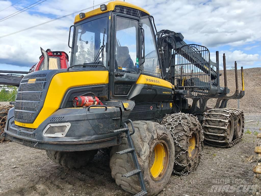 Ponsse Wisent 8W Forwarders florestais
