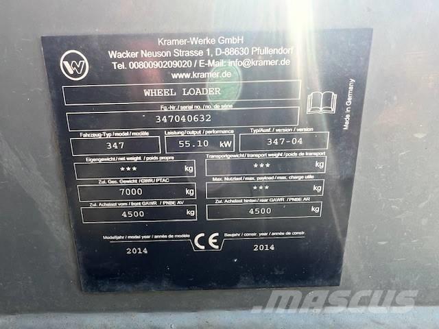 Kramer 1150 | 2014 Pás carregadoras de rodas