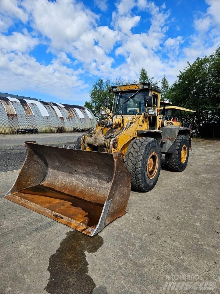 Hanomag 55 D Pás carregadoras de rodas