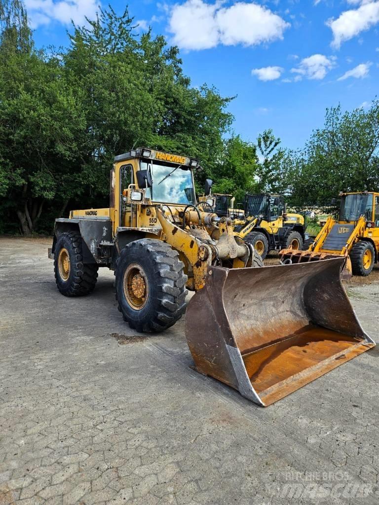 Hanomag 55 D Pás carregadoras de rodas