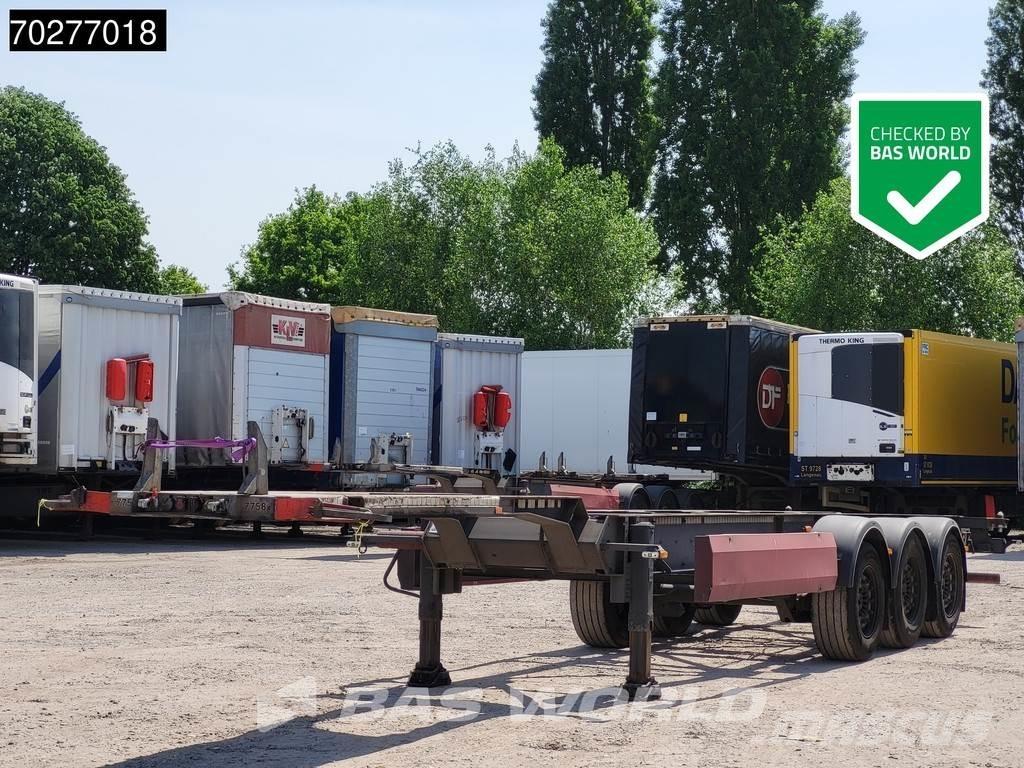 Van Hool 3 axles Semi Reboques Porta Contentores