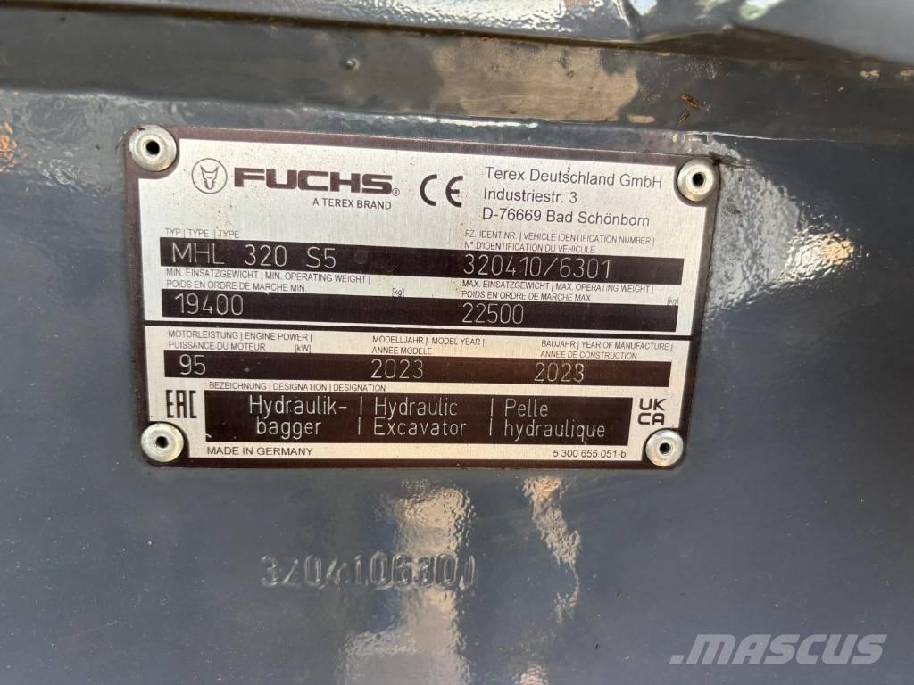 Fuchs MHL320MOD+ Manipuladores de resíduos / indústria