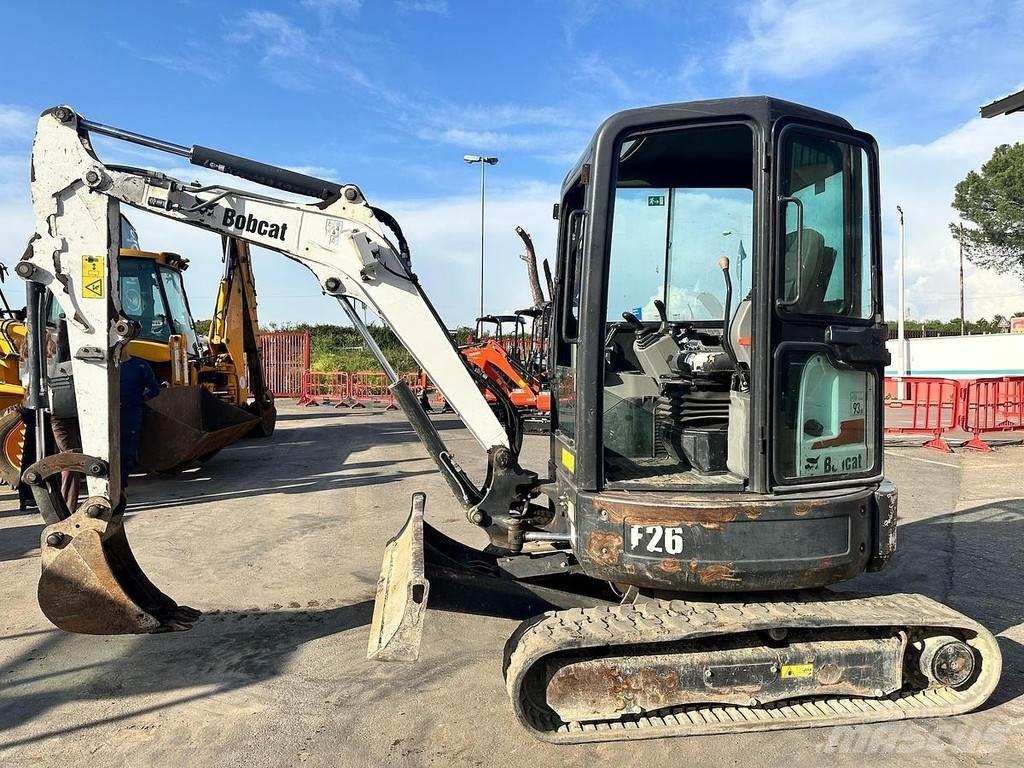 Bobcat E26 Mini Escavadoras <7t