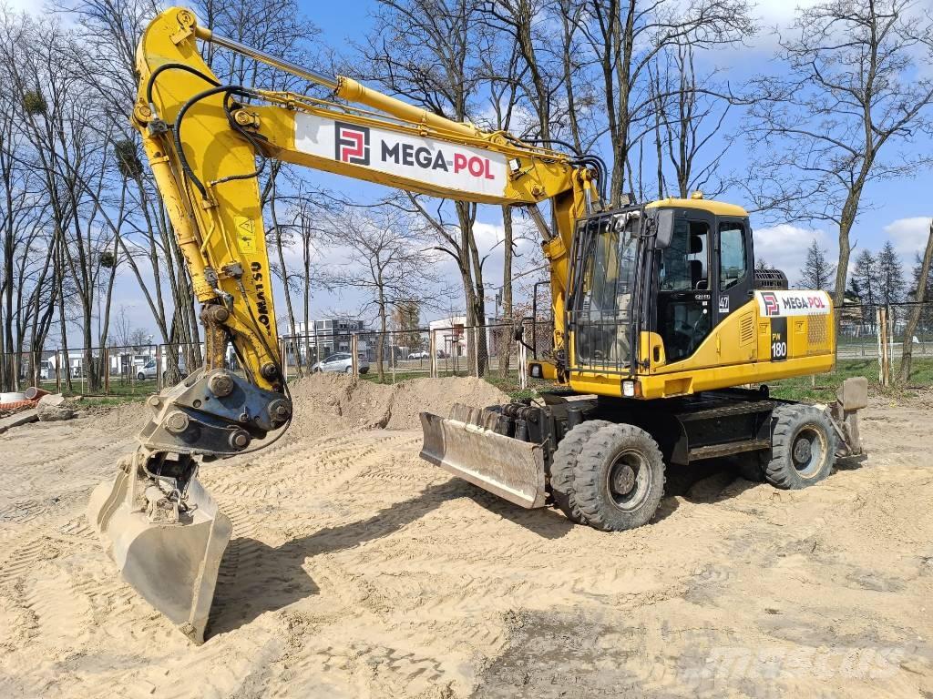 Komatsu PW180-7E0 Escavadoras de rodas