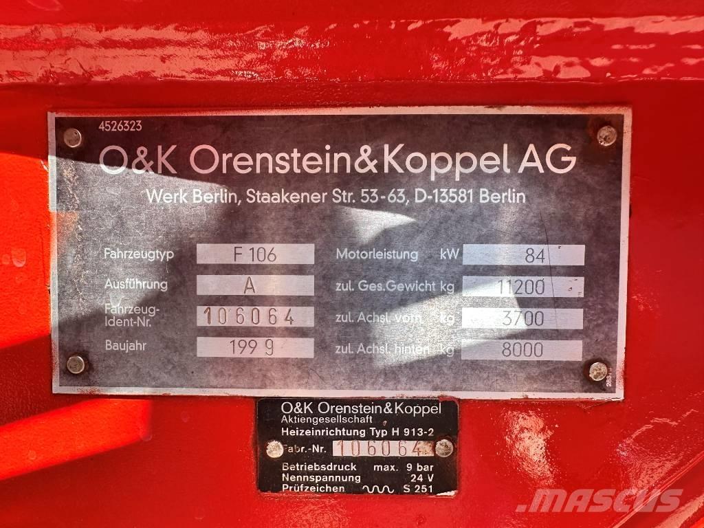 O&K F 106 A Motoniveladoras