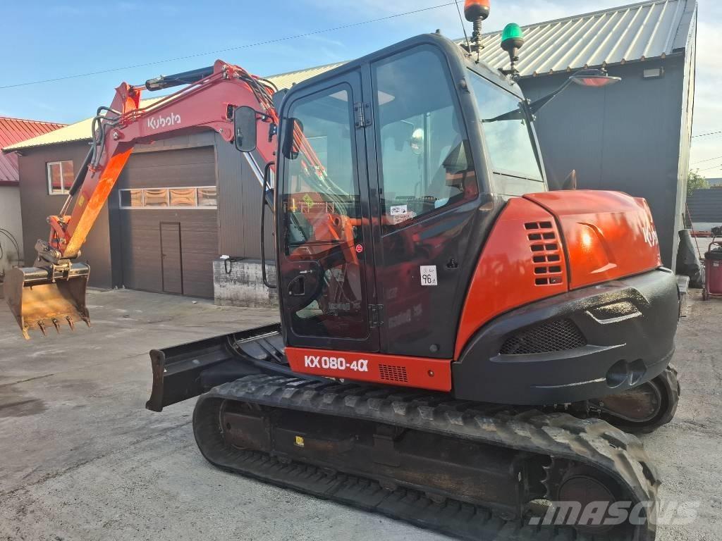 Kubota Kx 0-80-4 Escavadoras Midi 7t - 12t