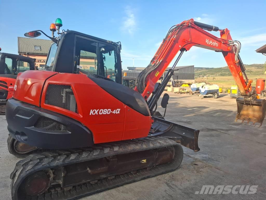Kubota Kx 0-80-4 Escavadoras Midi 7t - 12t