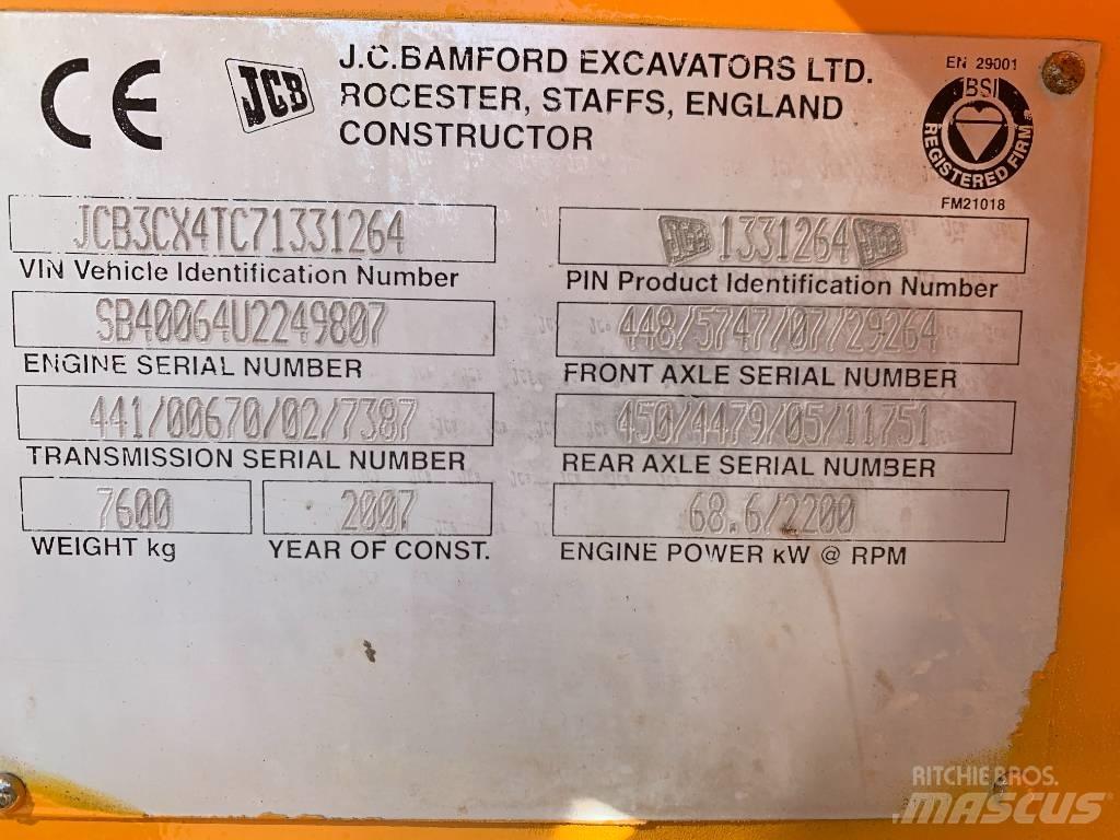 JCB 3 CX Escavadoras de rodas