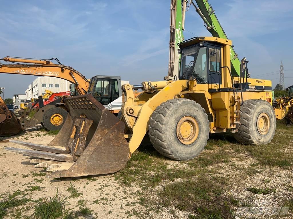 Komatsu WA 500-1 Pás carregadoras de rodas
