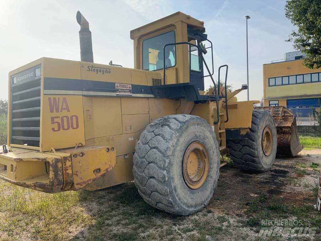Komatsu WA 500-1 Pás carregadoras de rodas