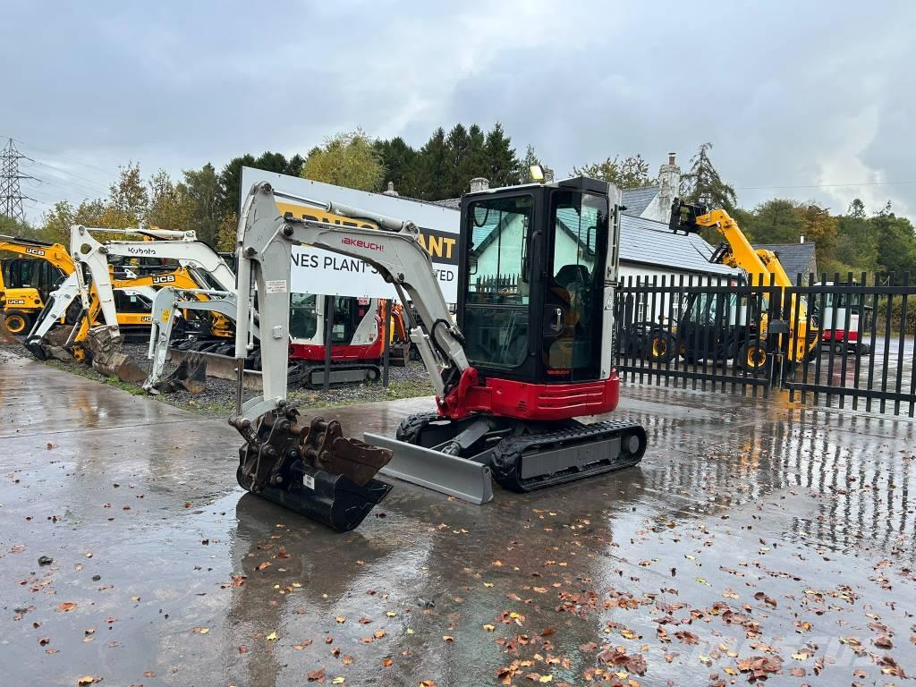 Takeuchi TB 23 R Mini Escavadoras <7t