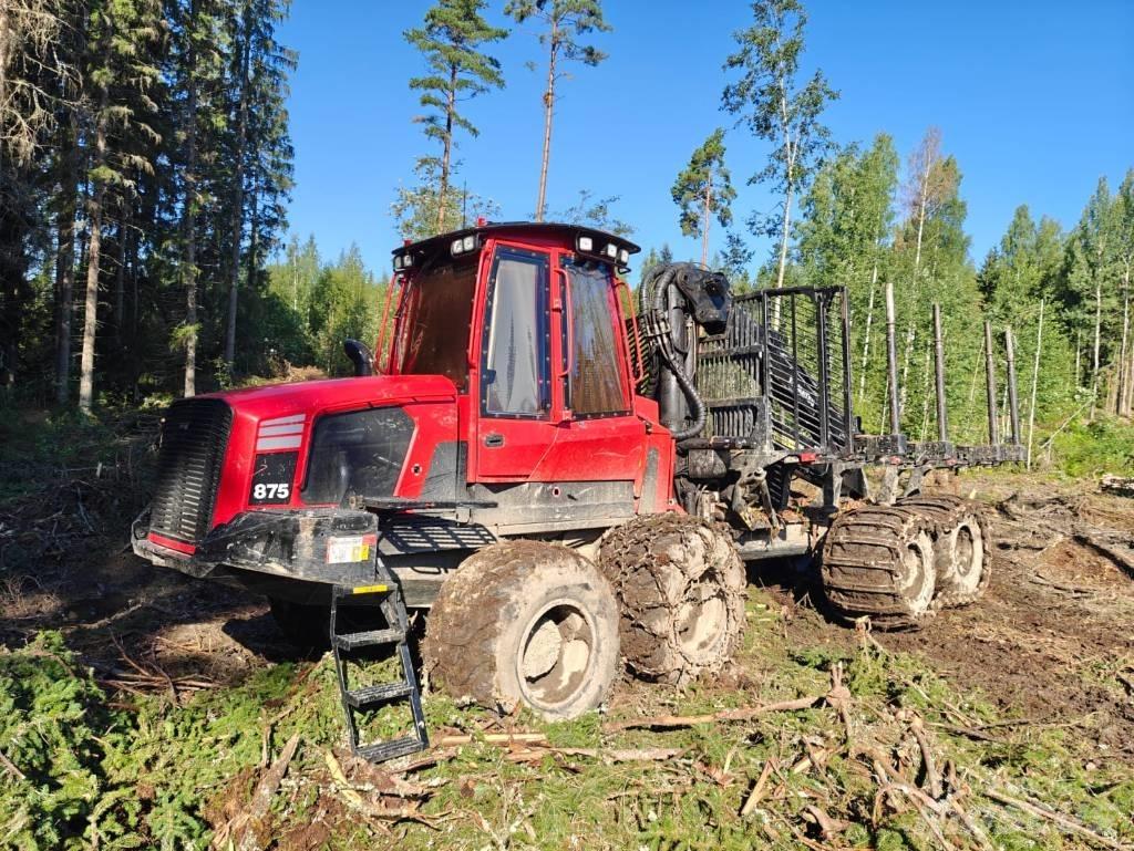 Komatsu 875 Forwarders florestais