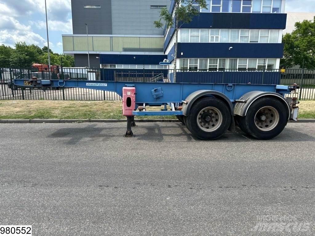 Asca Chassis 20 FT Semi Reboques Porta Contentores