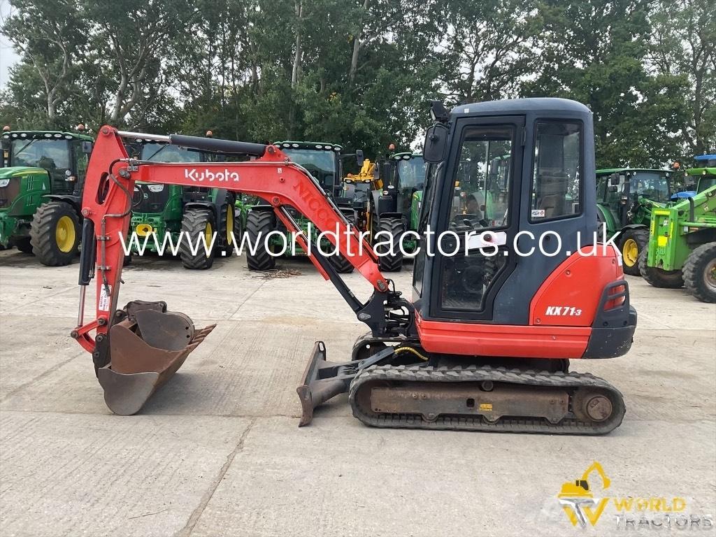 Kubota KX 71-3 Mini Escavadoras <7t