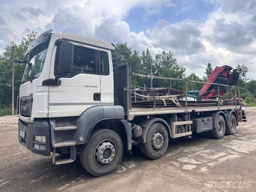 MAN TGS 35.360 8x4 Camiões grua