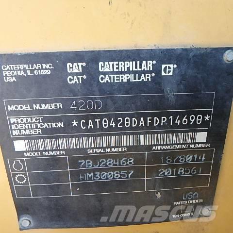 CAT 420 D Retroescavadoras