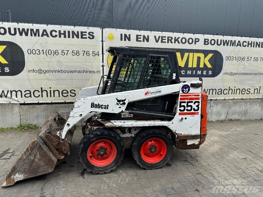 Bobcat 553 Carregadoras de direcção deslizante