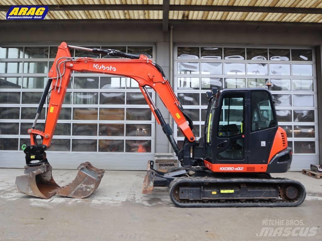 Kubota KX 080-4 Escavadoras Midi 7t - 12t