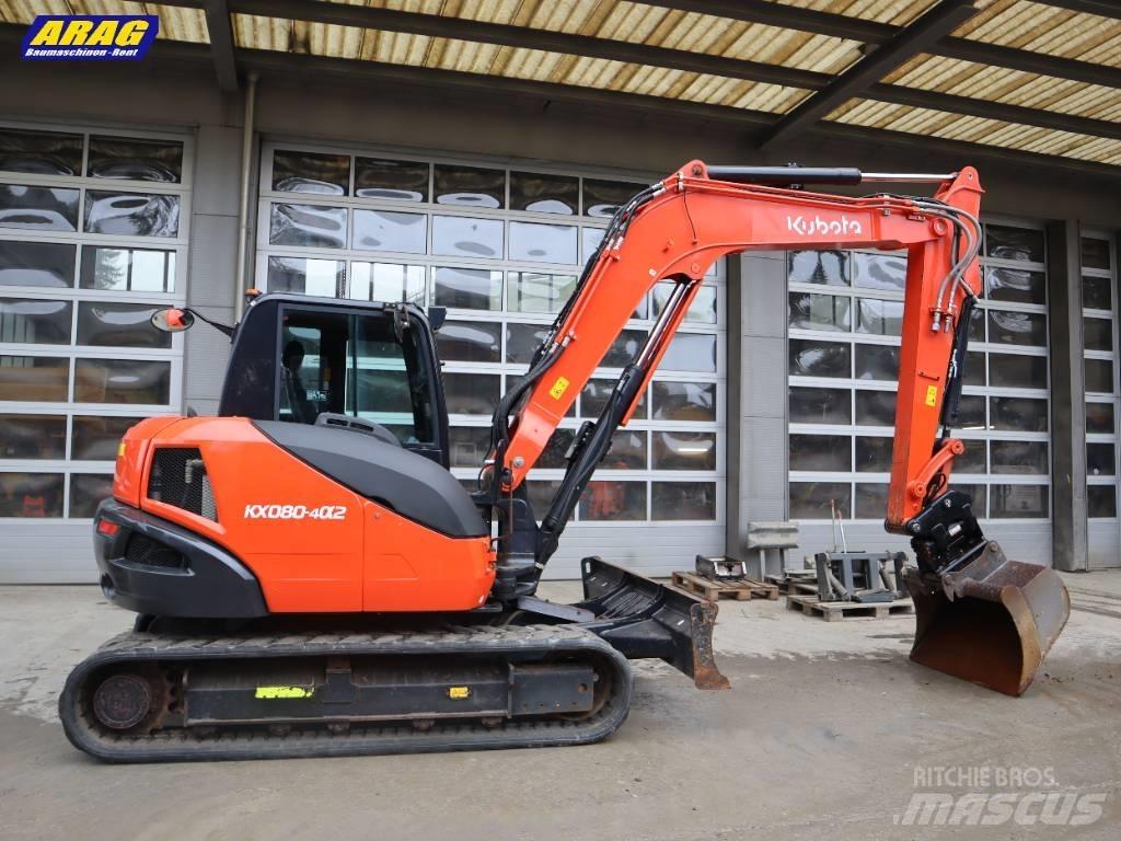 Kubota KX 080-4 Escavadoras Midi 7t - 12t