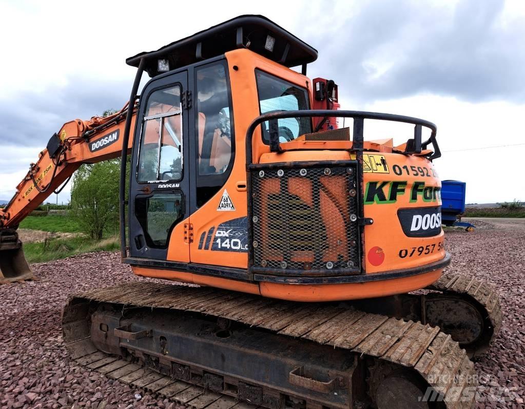 Doosan DX 140 LCR-3 Processadores florestais