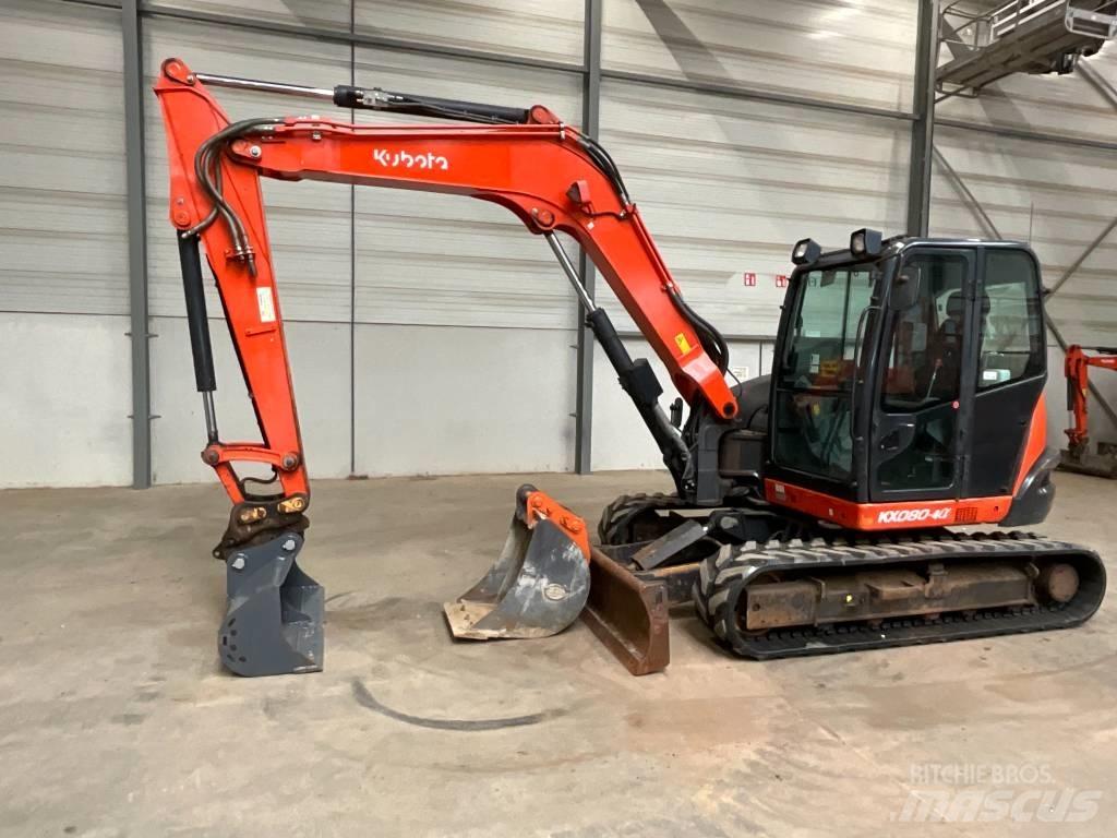 Kubota KX 080-4 A Escavadoras Midi 7t - 12t