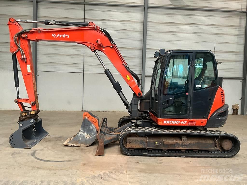Kubota KX 080-4 A Escavadoras Midi 7t - 12t