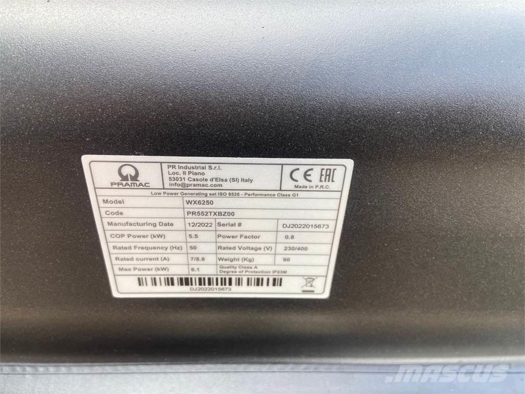 Pramac WX 6250 Outros Geradores