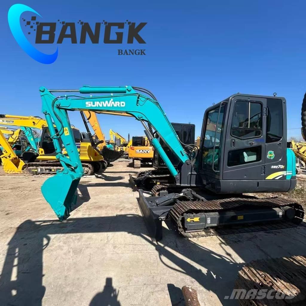 Sunward SWE 70 E Escavadoras de rastos