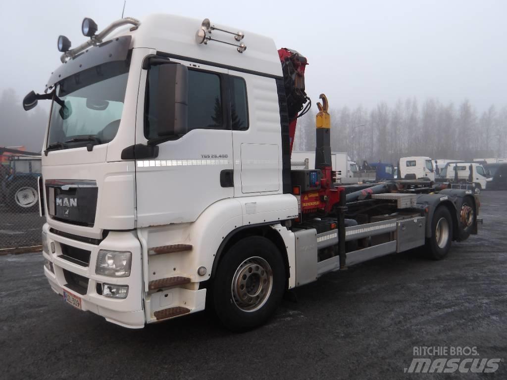MAN TGS 26.480 6x2 Camiões Ampliroll