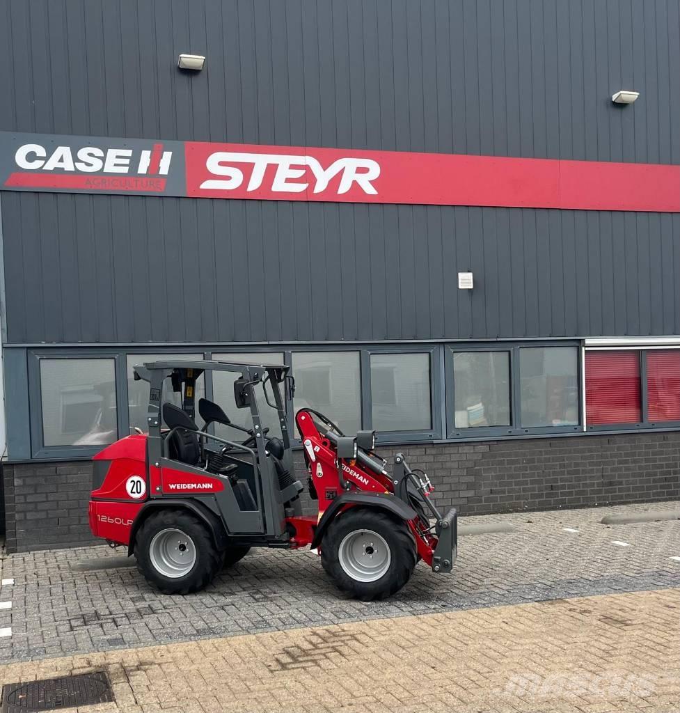 Weidemann 1260lp Pás carregadoras de rodas