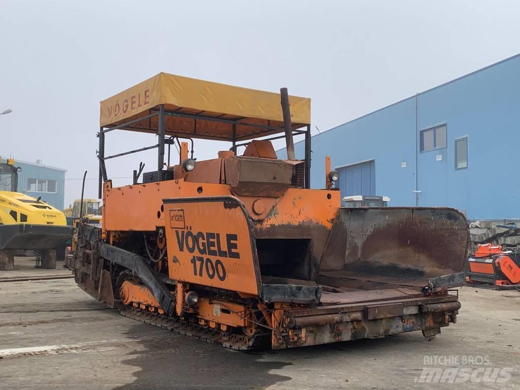 Vögele 1700 Pavimentadoras de asfalto