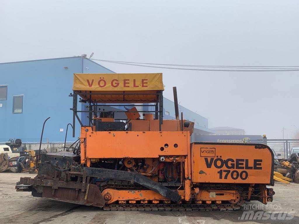 Vögele 1700 Pavimentadoras de asfalto