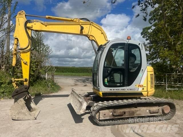New Holland E 70 SR Escavadoras Midi 7t - 12t