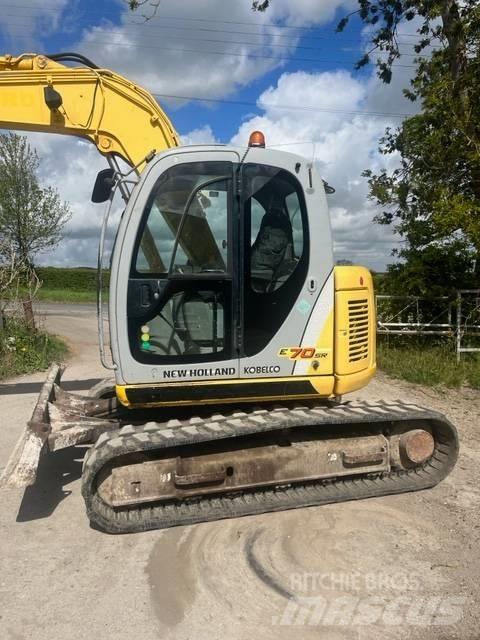 New Holland E 70 SR Escavadoras Midi 7t - 12t