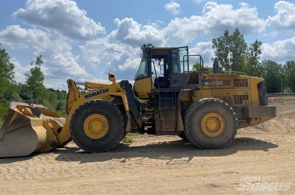 Komatsu WA 500-6 Pás carregadoras de rodas