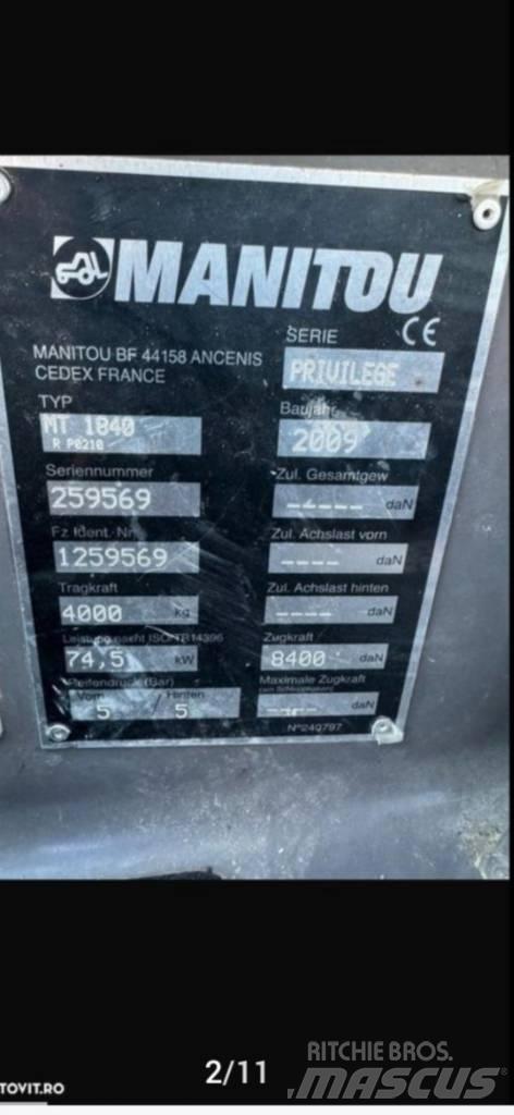 Manitou 1840 Manipuladores telescópicos